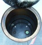 industriële kruk, hocker, voetenbank, barkruk, opberg stoel, 5 krukken of meer, Ophalen of Verzenden, Nieuw, Leer