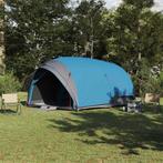 vidaXL Tunnel tent met dak met opslag Blauw 410 x 285 x 198, Verzenden, Nieuw