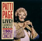cd - Patti Page - Live At Carnegie Hall, Verzenden, Zo goed als nieuw