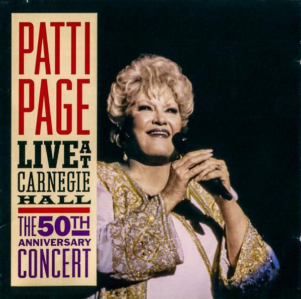 cd - Patti Page - Live At Carnegie Hall, Cd's en Dvd's, Cd's | Overige Cd's, Zo goed als nieuw, Verzenden