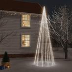 vidaXL Kerstboom met grondpin 732 LEDs koudwit 500 cm, Diversen, Kerst, Verzenden, Nieuw