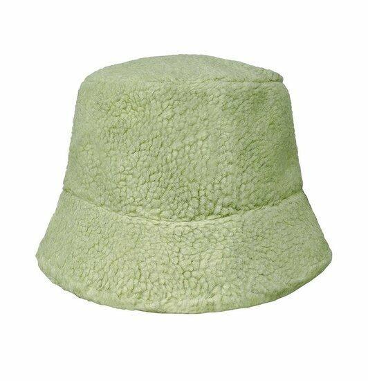 Bucket Hat Hoedje – Teddy Stof – One Size – Groen, Kleding | Dames, Hoeden en Petten