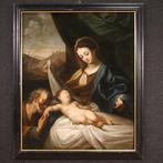 Italiaanse school (XVII) - Sacra Famiglia