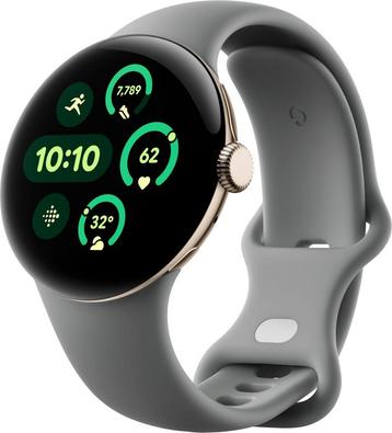 Google - Pixel Watch 3 41mm LTE - Champagne Gold / Hazel beschikbaar voor biedingen