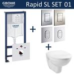 Grohe Rapid SL Toiletset set01 Basic Smart met Grohe Arena, Doe-het-zelf en Verbouw, Sanitair, Ophalen of Verzenden, Nieuw, Overige typen