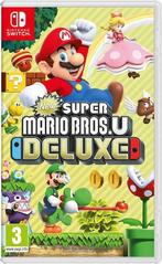 New Super Mario Bros U Deluxe (Switch Games), Spelcomputers en Games, Ophalen of Verzenden, Zo goed als nieuw