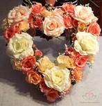 Steekschuim hart 37 cm oase voor verse bloemen open, met, Ophalen of Verzenden, Nieuw