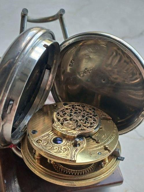 Oignon,1810-1830,Full Hunter, Argento Sterling martellato, Sieraden, Tassen en Uiterlijk, Horloges | Heren