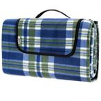 Picknickdeken Ruit-Blauw 2x2m (Outdoor-Buitensport), Verzenden, Nieuw