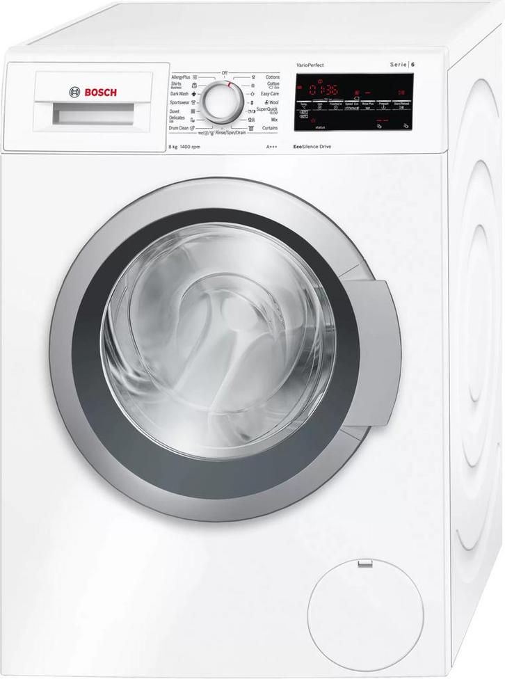Bosch Wat28461 Varioperfect Wasmachine 7kg 1400t, Witgoed en Apparatuur, Wasmachines, Zo goed als nieuw, Voorlader, 85 tot 90 cm