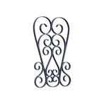 Raamrooster - wandornament - zwart - 90 cm, Huis en Inrichting, Woonaccessoires | Wanddecoraties, Ophalen of Verzenden, Nieuw