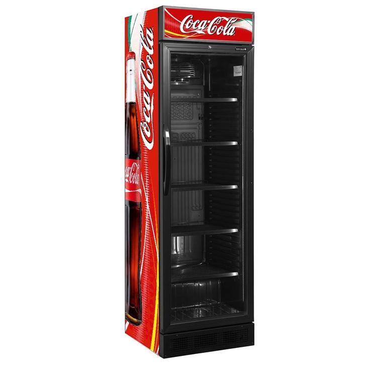Showroommodel: Coca Cola glasdeurkoelkast 345 liter, Zakelijke goederen, Horeca | Overige, Ophalen of Verzenden