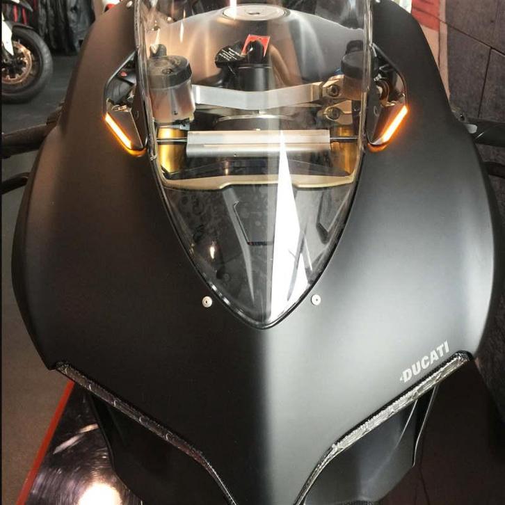 New Rage Cycles 13-15 Ducati 899 Panigale Mirror Block Off, Auto-onderdelen, Verlichting, Ophalen of Verzenden