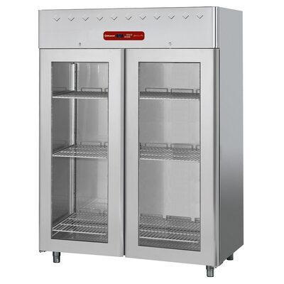 Vrieskast 1400 liter geventileerd, 2 glazen deuren gn 2/1 |, Zakelijke goederen, Horeca | Keukenapparatuur, Nieuw in verpakking