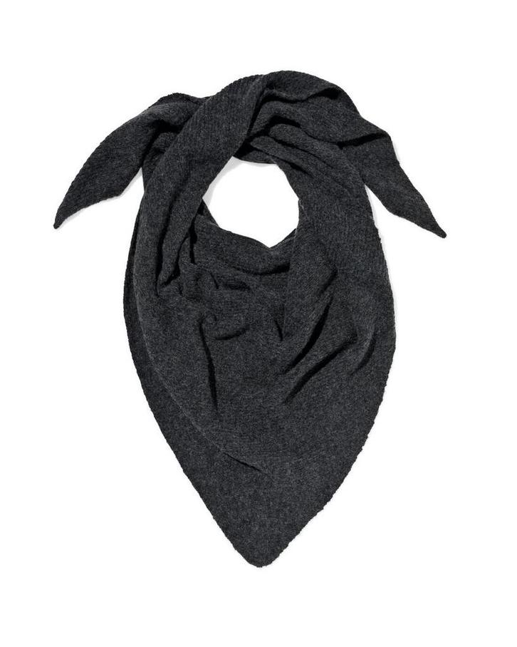 HEMA Damessjaal triangel 140x65cm grijs 2e halve prijs, Kleding | Dames, Overige Dameskleding, Nieuw, Verzenden