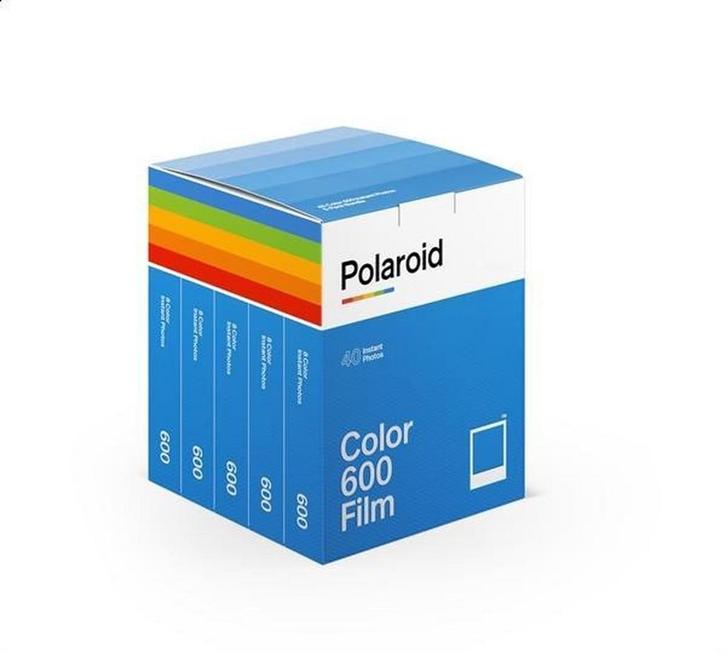 Polaroid Color 600 Film Multipack - 5x8 stuks, Audio, Tv en Foto, Fotografie | Fotopapier, Nieuw, Ophalen of Verzenden