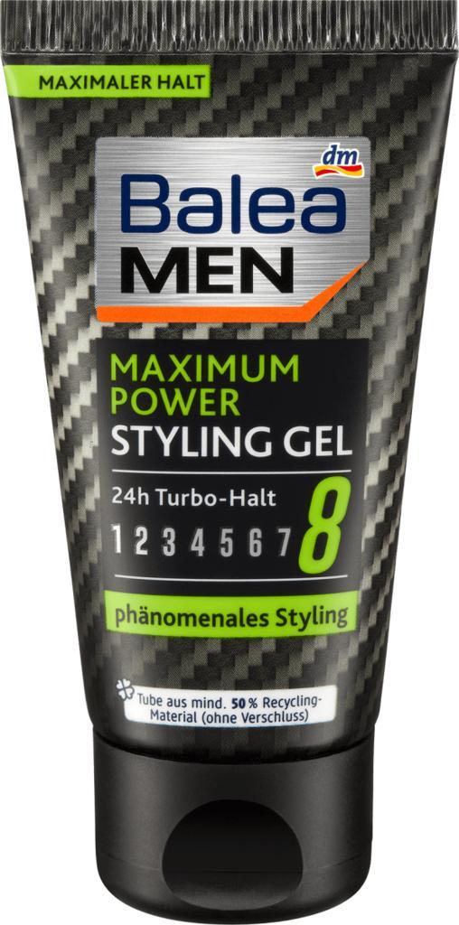 Balea Men Haargel Maximum Power Styling, Sieraden, Tassen en Uiterlijk, Uiterlijk | Lichaamsverzorging, Verzenden