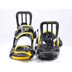 L snowboard bindingen SALOMON PACT UNITE, black/yellow ( TOP, Verzenden, Gebruikt