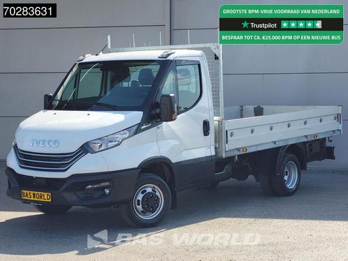 Iveco Daily 35C18 3.0L Open Laadbak Dubbellucht 3,5t Trekhaa, Auto's, Bestelauto's, Lease, Automaat, Financial lease, Wit, Iveco