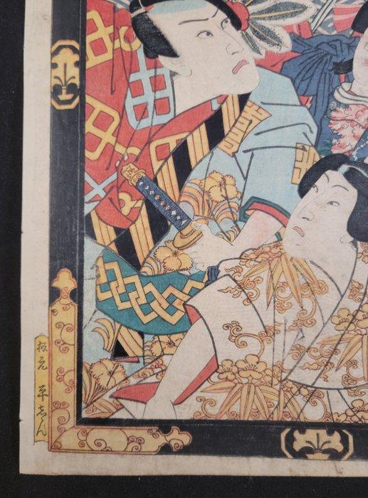 Autor Kanban-zoroi - Utagawa Kunisada (1786-1865) - Japan -, Antiek en Kunst, Antiek | Overige Antiek