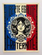 Shepard Fairey (OBEY) (1970) - Marianne - Laction Vaut Plus, Antiek en Kunst