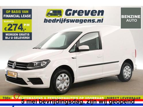 Volkswagen Caddy 1.0 TSI L1H1 BENZINE Airco PDC €274pm, Auto's, Bestelauto's, Handgeschakeld, Benzine, Wit, Volkswagen, Verzenden