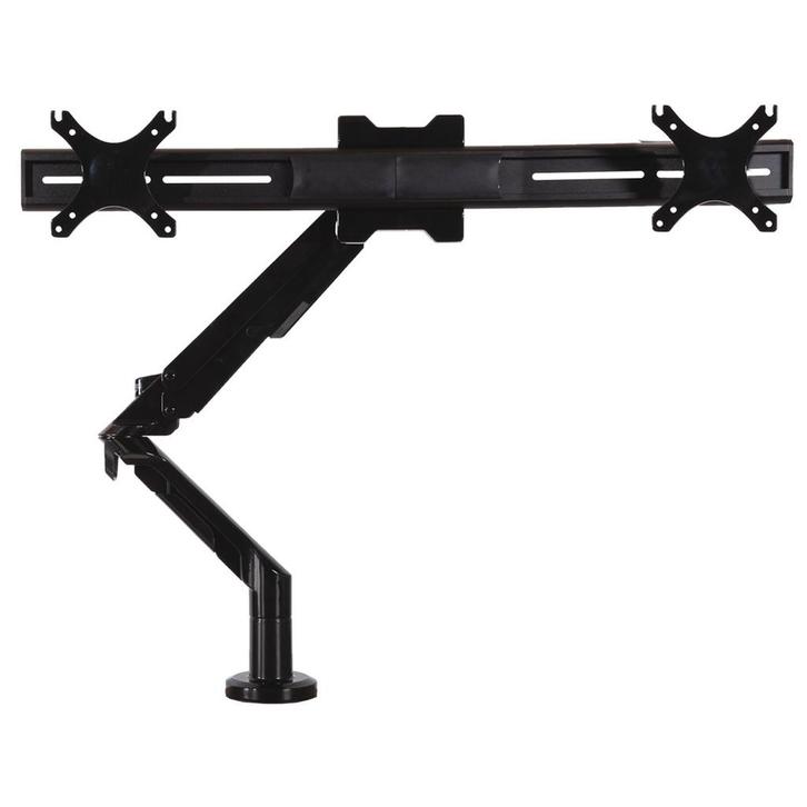 Monitorarm Clearview voor 2 schermen - Zwart, Computers en Software, Monitoren, Ophalen of Verzenden