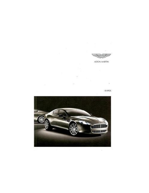 2011 ASTON MARTIN RAPIDE BROCHURE ENGELS, Boeken, Auto's | Folders en Tijdschriften