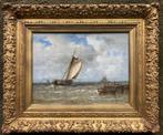 Jan Frederik Schutz (1817-1888) - Uitvarende zeilboot