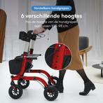 2dekans | Safe Life® Rollator lichtgewicht en opvouwbaar -, Diversen, Ophalen of Verzenden, Zo goed als nieuw