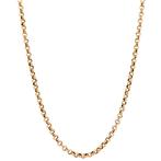 Gouden collier jasseron 71 cm 14 krt, Sieraden, Tassen en Uiterlijk, Kettingen, Ophalen of Verzenden, Nieuw