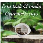 Esta teak & tonka geurmelts cups, Ophalen of Verzenden, Nieuw
