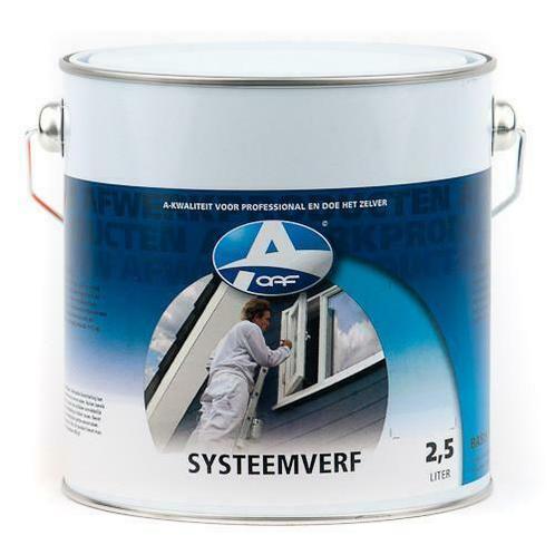 Systeemverf Grachtengroen 2,5 ltr, Doe-het-zelf en Verbouw, Verf, Beits en Lak, Nieuw, Verzenden