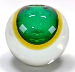 Vaas - Sferische vaas van Murano Sommerso - Solifleur in, Antiek en Kunst, Antiek | Glas en Kristal