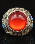 Boeddhistische ring - Vlinder - Geluk en bescherming -
