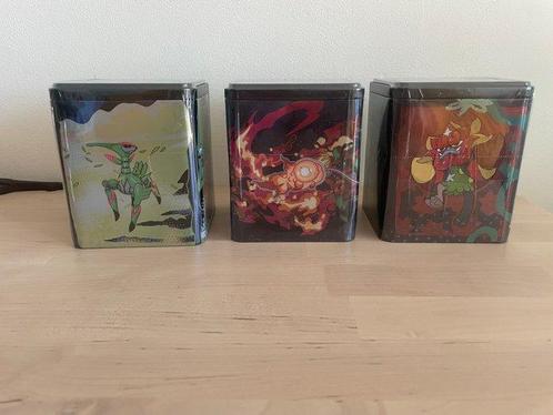The Pokémon Company - 3 Box - paradox rift stacking tin, Hobby en Vrije tijd, Verzamelkaartspellen | Pokémon