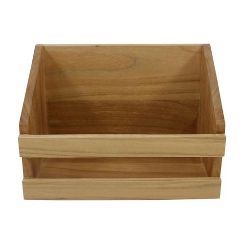 Teak Opbergrek Small 22x14x15cm, Watersport en Boten, Accessoires en Onderhoud, Nieuw, Ophalen of Verzenden