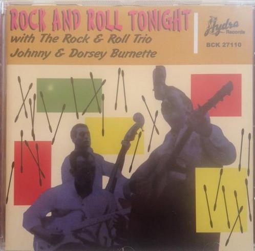cd - Johnny &amp; Dorsey Burnette - Rock And Roll Tonight, Cd's en Dvd's, Cd's | Overige Cd's, Zo goed als nieuw, Verzenden