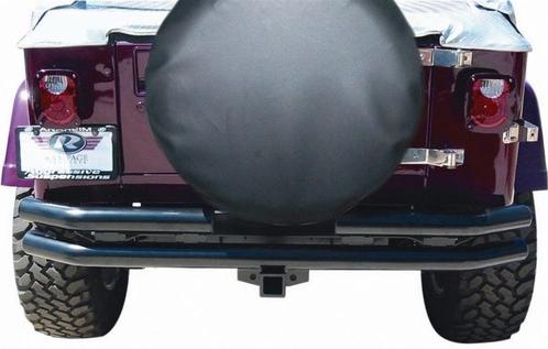 Rampage 1976-1983 Jeep CJ5 Double Tube Rear Bumper - Black -, Auto-onderdelen, Carrosserie en Plaatwerk, Ophalen of Verzenden