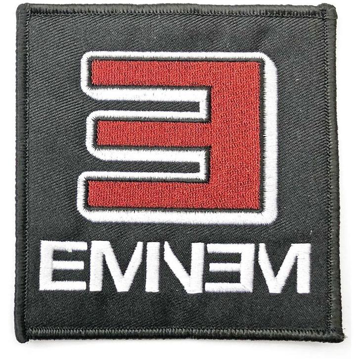 Eminem - Reversed E Logo - patch officiële merchandise, Verzamelen, Muziek, Artiesten en Beroemdheden, Kleding, Nieuw, Ophalen of Verzenden