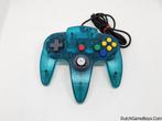 Nintendo 64 / N64 - Controller - Clear Blue, Spelcomputers en Games, Spelcomputers | Nintendo 64, Verzenden, Gebruikt