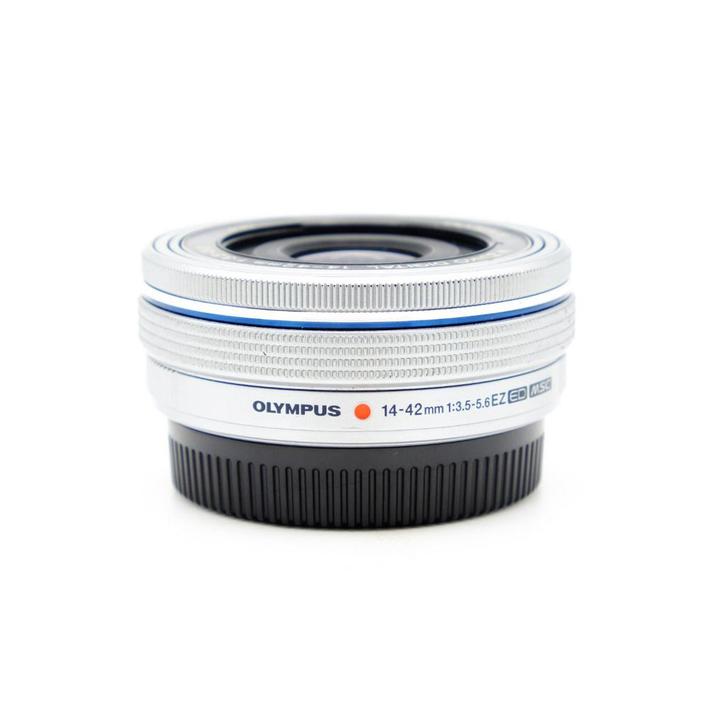 Olympus 14-42mm F3.5-5.6 EZ M.Zuiko Digital ED Zilver (Occ), Audio, Tv en Foto, Fotografie | Lenzen en Objectieven, Groothoeklens
