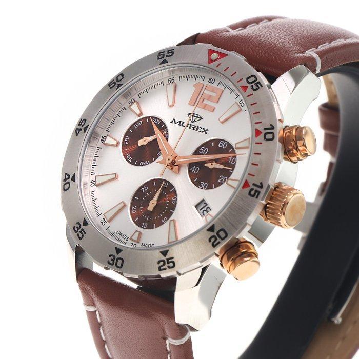 Murex - Swiss Chronograph - MUC594-SRL-1 - Zonder, Sieraden, Tassen en Uiterlijk, Horloges | Heren