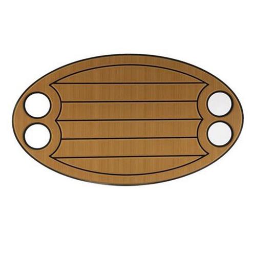 Foam Teak Inleg voor Ovale Boottafel, Watersport en Boten, Accessoires en Onderhoud, Nieuw, Ophalen of Verzenden
