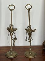 Tafellamp (2) - Verguld messing - LAMPADE FIORENTINE