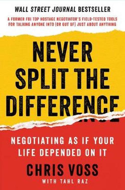 9780062407801 Never Split the Difference, Boeken, Studieboeken en Cursussen, Nieuw, Verzenden