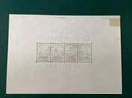 Duitse Rijk 1933 - Nothilfe blok met zeldzaam stempel, Postzegels en Munten, Gestempeld