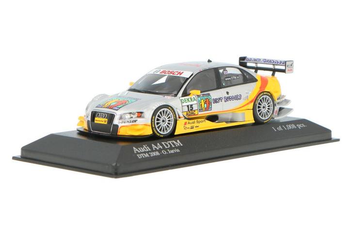 Audi A4 DTM 400081715 Minichamps  Modelauto 1:43 2008, Hobby en Vrije tijd, Modelauto's | 1:43, Verzenden