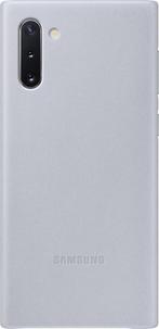 Samsung Galaxy Note 10 Leather Cover Grey, Telecommunicatie, Mobiele telefoons | Hoesjes en Frontjes | Overige merken, Nieuw, Ophalen of Verzenden