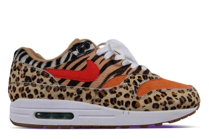 Nike Air Max 1 DLX Atmos Animal (Friends & Family) • 42, Kleding | Heren, Schoenen, Sneakers of Gympen, Ophalen of Verzenden
